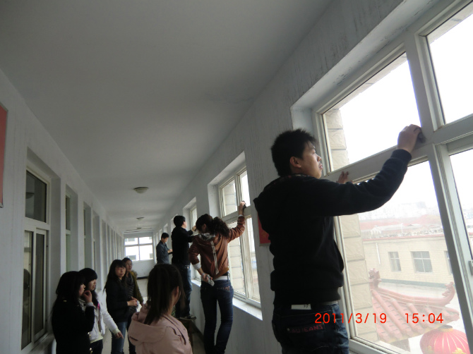 我院“知行研究社”学生与康复医院职工